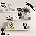 HUNGER The Day of a Cat Removable PVC Wall Sticker Decal Room Decor FBA