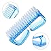 Handle Nail Brushes Hand Nail Cleaning Brush Fingernail Scrub Brushes for Toes Cleaner Nails Arts, 4 Pack