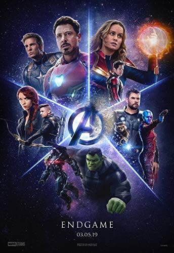 ZEMFO Avengers 4 Endgame Poster (Paper, 12 x 18 Inches)
