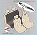 INNX Car Seat Covers for Dog, Pet-2019 Super Design Dog Seat Cover, Pet Car Back Seat Cover for Trucks, Suvs, Cars, Baby Seat, Hammock Convertible Car Seat Cushion, Heavy Duty and Waterproof