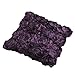VivReal Purple Satin Rose Flower Square Pillow Cushion Pillowcase Case Cover