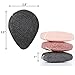 GT LIFE Konjac Sponge 100% Natural Facial Sponge with Activated Bamboo Charcoal for Deep Pore Cleansing (3 Packs)