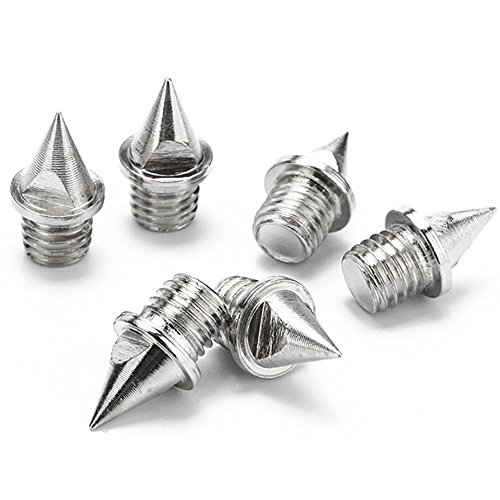 image for Augsun 110 Pieces 1/4 Inch Stainless Steel Track and Cross Country Spi