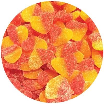 Bulk Trolli Sour Peach Hearts 2kg
