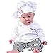 Baby Aspen Baby Chef 3 Piece Layette in Culinary Gift Box, White, 0-6 Months