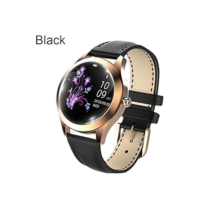 KW10 Pulsera inteligente Correa de acero Reloj pulsera Pulsera ...