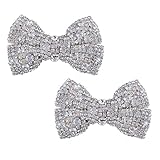 Stuffwholesale Bow Knot Shoes Clip High Heel Shoe Buckle Fabric Shoe Decoration (New style#5)