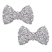 Stuffwholesale Bow Knot Shoes Clip High Heel Shoe Buckle Fabric Shoe Decoration (New style#5)