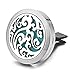 Jenia Aromatherapy Essential Oil Diffuser Vent Clip Cloud Car Air Freshener Stainless Steel Scented Locket on Office, Home, Room - Improve Air Quality and Promote Calm Driving