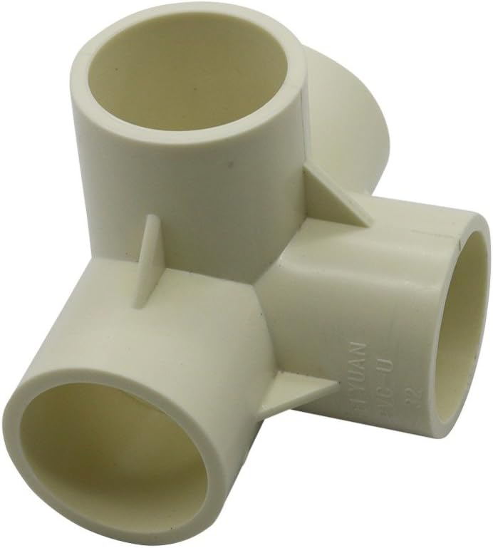 Kamas - Conector en Forma de T Tridimensional de 20 mm, 25 mm, 32 ...