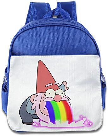 ELF STORY - Gravity Falls Fiddleford Little Kid Baby Boys Girls Toddler School Bag RoyalBlue