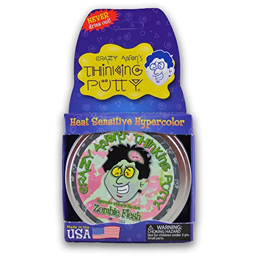 Crazy Aaron Thinking Putty - Zombie Flesh - Stress Relief Sensory Toys - Non Sticky Fun for Ages 3 a - //coolthings.us