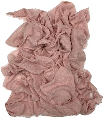 New Style Crinkle Plain Hijab Scarf Maxi Headscarf Crimp Scarves Shawl Ruffle