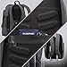 BOPai 36L Unisex Travel Backpack for Men 17 inch Laptop Backpack with USB Charging Port Flight Approved Carry on Backpack Grey