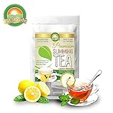 Lemon Herbal Slimming Tea And Detox Tea For Weight Loss With Natural Lemon Flavor 60 Bags