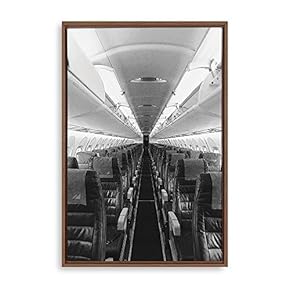 Framed Aviation Machinery Home Artwork for Living Room Bedroom