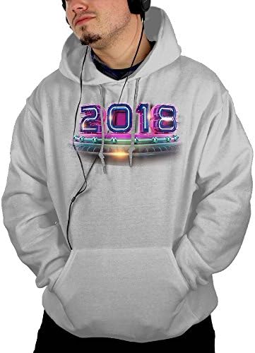 Mens Sci-fi 2018 Hip Hop Classic Hoodie Hoodies Size S Ash