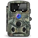 APEMAN Trail Camera 12MP 1080P Game&Hunting Camera with 120°Wide Angle 44 PCs IR LEDs Night Version up to 20M/65FT IP54