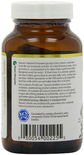 Twinlab Nature's Herbs Celery Seed 1500mg, 100 Capsules - Thumbnail 6
