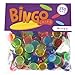 250 3/4-inch Bingo Chips | Translucent, Mixed Color Marker Supplies | Educational Counting, Science, & STEM Resource