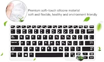 Keyboard Cover For Dell Latitude E7450 E7470 E5470 E7480 5480 5490 5491 7490 Dell Latitude 3340 340 Laptop Keyboard Protector Ultra Thin Soft Keyboard Skin Black Us Layout With Pointing Amazon Sg Electronics