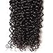 Ali Julia Brazilian Virgin Curly Hair Weave 8A Grade 100% Unprocessed Human Hair Weft Extensions Natural Color 95-100g/pc(8 10 12 inch)
