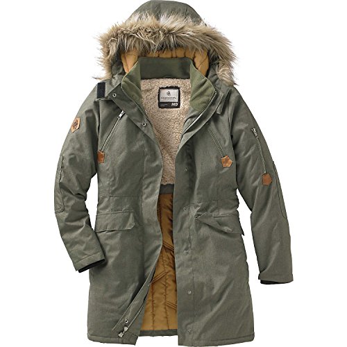waterproof winter coats parka ladies womens jackets jacket anchorage whitetails legendary army medium