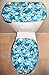 Disney Frozen Olaf Fleece Fabric Toilet Seat Cover Set Bathroom Accessories