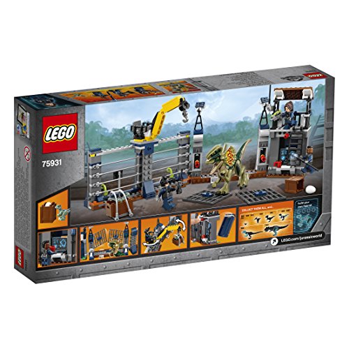 3 LEGO+Jurassic+World+Dilophosaurus+Costruzioni