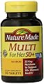 Nature Made Multi For Her 50+ Multiple Vitamin and Mineral, 90 Tablets