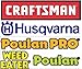 Husqvarna/Craftsman/Poulan 545103802 Fuel Tank Assembly primary