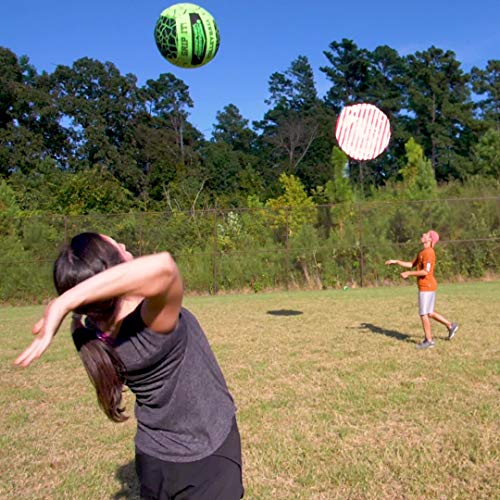 Wave Runner Grip It Waterproof Hydro Volleyball With "Sure Grip Technology" Works for Pool Lake River Pond Park Playground Beach Gift Toy Kids Games Bulk Blue Green Yellow Orange (Color May Vary) - Thumbnail 5
