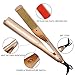 CLORIS Hair Straightener and Curler 2 in 1 Iron Ceramic Curling Flat Iron Pro for Hair Styling Tools, Hair Straightening Irons Dual Voltages with 3D Concave and Convex Titanium-Plated 1 Inch …thumb 1