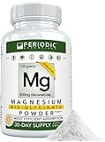Pure Magnesium Bisglycinate POWDER • For Purists Only • Harvard Studied Absorption • Chelated Supplement for Mg • Non-Laxative/Buffered • No Big Pills, Fillers, Sugars, nor Added Flavor