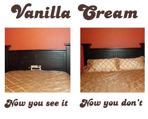 Vanilla Tv Remote Control Pocket Caddy Organizer Holder Cell Phone Nightstand Organizer Bed Couch Free Led Pen Amazon In Home Kitchen