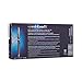 uni-ball Vision Elite BLX Infusion Rollerball Pen Bold Point, 0.8mm, Blue/Black