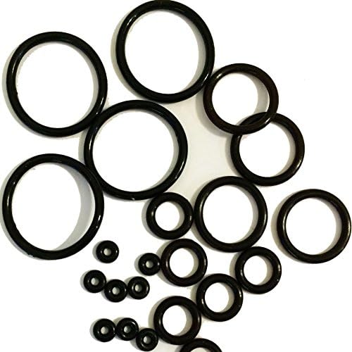Bandaru Organics Black Silicone O-Rings (Pack of 10)