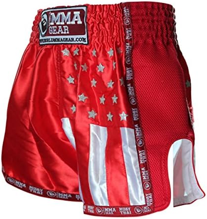 World MMA Gear Premium Muay Thai Shorts Handmade Retro - Kickboxing, MMA, Thai Boxing