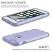 iPhone 6 Cases, Vogue Shop 2in1 Hybrid Hard PC Cover and Inner Soft Silicone Corner Protection High Impact Defender Combo Shell Case for iPhone 6 4.7 inch (purple)