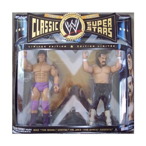 WWE Classic Super Stars Rick Martell Jake the Snake Roberts 2 Pack