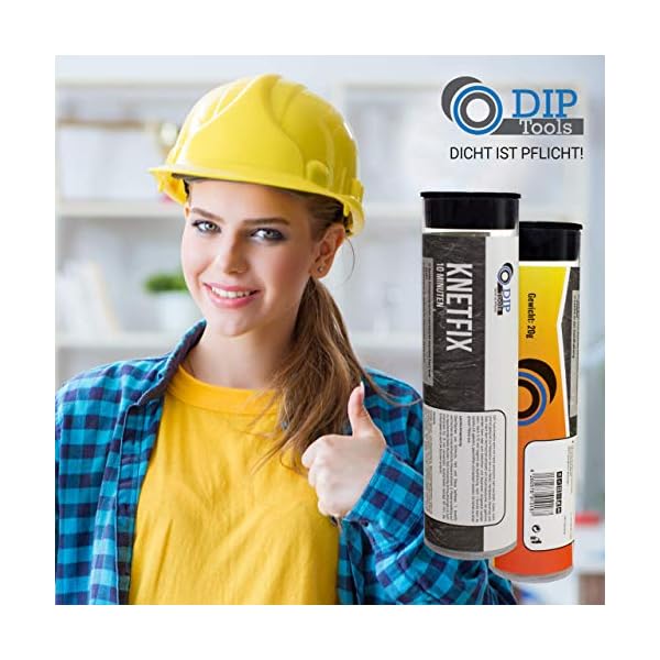 DIP-Tools Wasserdichte 2k Epoxidharz Knete - Epoxidharz mit Härter - 2 Komponenten Kleber - 2k Kleber - Powerknete… – Bild 5