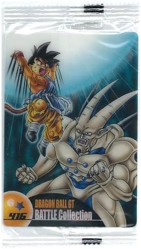Amazon ドラゴンボールgt 激闘編 ウェファーチョコ スーパークリアカード 416 ドラゴンボールgt バトルシーンコレクションー孫悟空 Vs 超一星龍ー邪悪龍編より Gtbs4 02 416 トレカ 通販