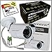 12v Security Camera for Outside Home by Ventech (4 Pack) with 24 ir led Day-Night Vision 65ft ir Cut cmos 1000TVL 960h CCTV Video Type Bullet Indoor Outdoor Weatherproof ip66 More Than 700tvl 800tvl