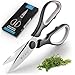 Ultra Sharp Multi-Purpose Kitchen Scissors, Premium Kitchen Shears Heavy Duty Stainless Steel Blades with Soft Grip Handles for Meat, Fish & Vegetables, Poultry Shears & Heavy Duty Scissors - by Zulay
