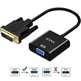 DVI to VGA Adapter,GANA 1080p Active DVI-D to VGA Adapter Converter 24+1 Male to Female Supporting 60Hz and 3D for DVI systems to connect to VGA displays