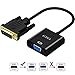 DVI to VGA Adapter, GANA 1080p Active DVI-D to VGA Adapter Converter 24+1 Male to Female Supporting 60Hz and 3D for DVI Systems to Connect to VGA displays