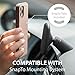 Moshi Overture for iPhone 11 Pro Max Case 6.5-inch, Detachable Magnetic Wallet, Vegan Leather, Wallet Phone Cover for iPhone 11 Pro Max, Jet Black