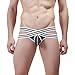 Black Mesh Jockstrap Thong for Men Sexy Breathable G-string Black Size M