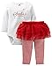 Carter's Baby Girls' Christmas 2 Piece Tutu Set (Baby) - Red