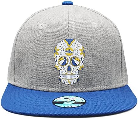 Odelia Walter Unicorns/Skull/Flag Flat Bill Snapbacks Baseball Caps Trucker Hat